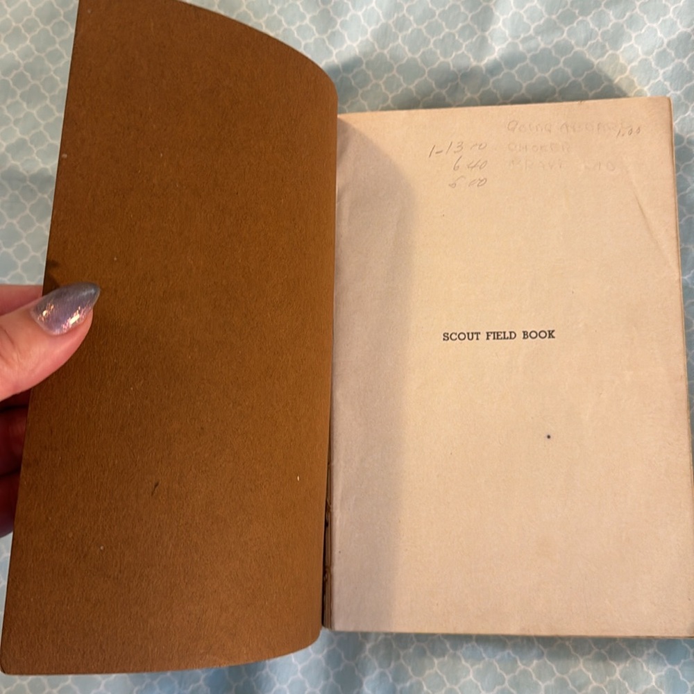 Vintage Scout Field Book - Boy Scouts of America EUC - Picture 6 of 7